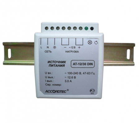 AT-12/15 DIN ACCORDTEC - Источник питания 