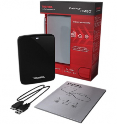 Жесткий диск 1 Тб Toshiba Canvio Ready USB 2,5''