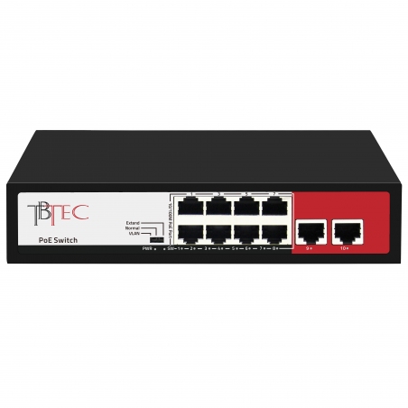 TBP-4108 Tbtec Poe коммутатор на 8 портов